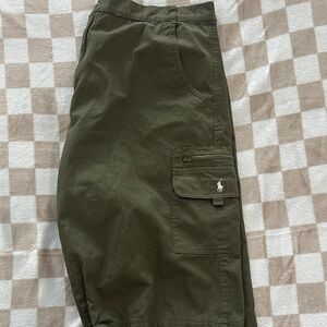 Ralph Lauren Dark Green Cargo Shorts